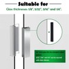 Glass Shower Door Magnet Latch Replacement Kits with Shower Door