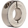 Climax Metal M1C-04-S Shaft Collar, Stainless Steel, One Piece, Metric