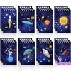 Outus 24 Pieces Space Mini Notepads, Astronaut Rocket Memo Spiral
