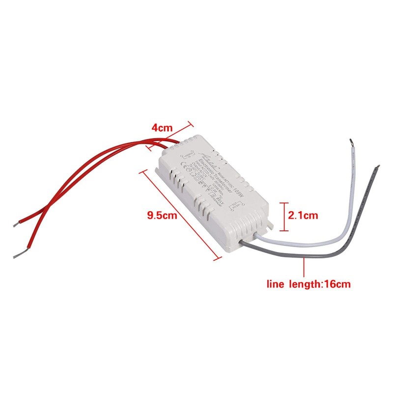 Tyenaza Dimmable LED Driver 12V 24W Triac Dimming LED Power