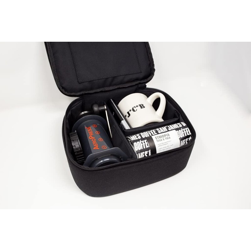 Basal Coffee Traveller Kit for AeroPress/Drip/v60/Kalita/Pour Over Equipment (Black)