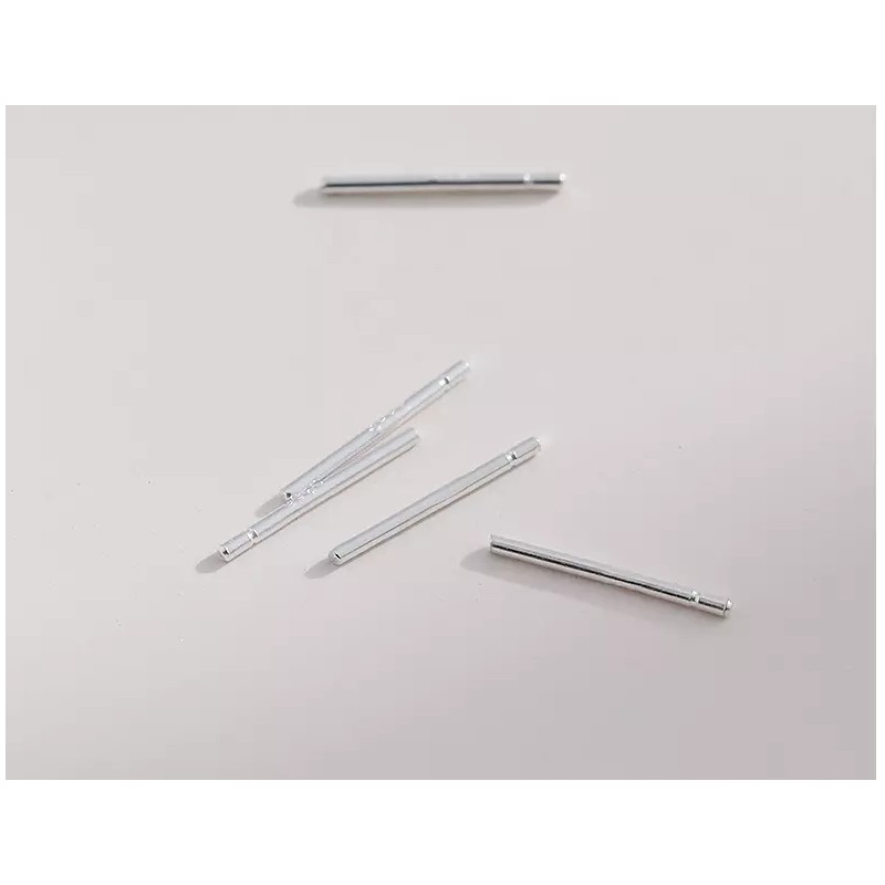 Unbranded 10Pcs Solid 925 Sterling Silver Tiny Needle Stick Stud