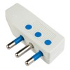 POLY POOL - PP0414X space-saving plug with adjustable plug pins