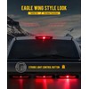 Partsam Eagle-Wing LED 3rd Third Brake Light with Strobe High