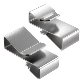 25 PCS 18mm/0.72inch Metal Trailer Wire Clips - Wire Management for Boat, Cargo, Camper, Snowmobile Trailers