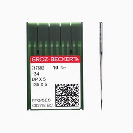 100pcs Groz-Beckert 134 135X5 Dpx5 FFG/SES Needle for Singer Pfaff 110/18 Sewing Machine Needles Dp x 5 Dp*5 (18(110))