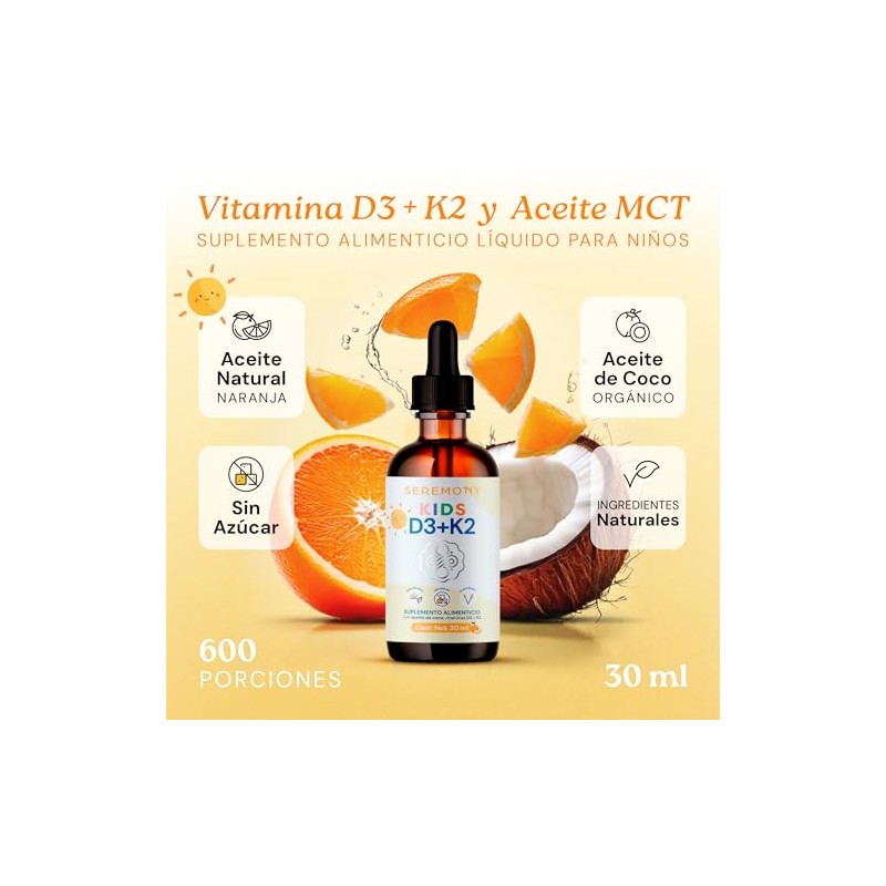Seremony Kids Vitamina Líquida Niños Años