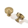 khtumeware 10 Pack 1-1/4 Inch(32mm) Champagne Bronze Round Cabinet Knobs