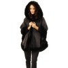 Cashmere Pashmina Group Coat Fur Cape Faux Fur Ruana blanket