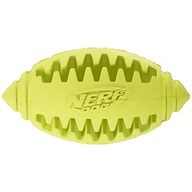 Nerf Dog Football Teether Toy, Medium,assorted colours