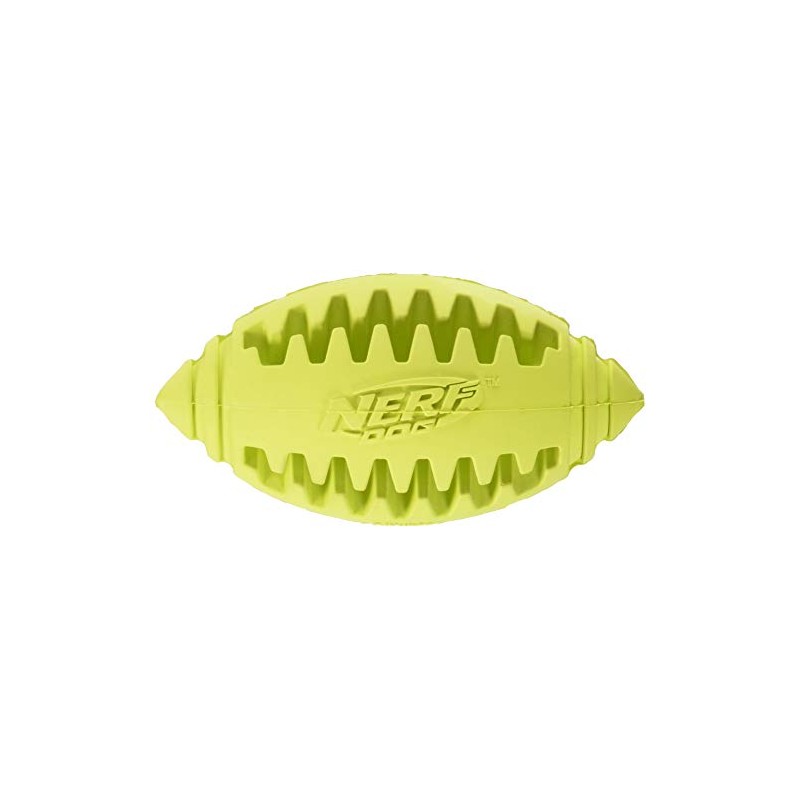Nerf Dog Football Teether Toy, Medium,assorted colours