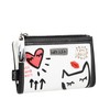 Anekke Ladies Medium Size Ladies Zip Wallet Fun & Music