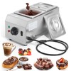 Dyna-Living Chocolate Melting Pot 2-Tanks Commercial Chocolate Tempering Machine Chocolate