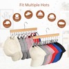 OTraki Hat Hangers for Closet, Wooden Baseball Hat Organizer Cap
