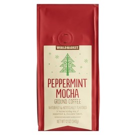 World Market Holiday Limited Edition Ground Coffee (Chocolate Peppermint, 1 Pack)