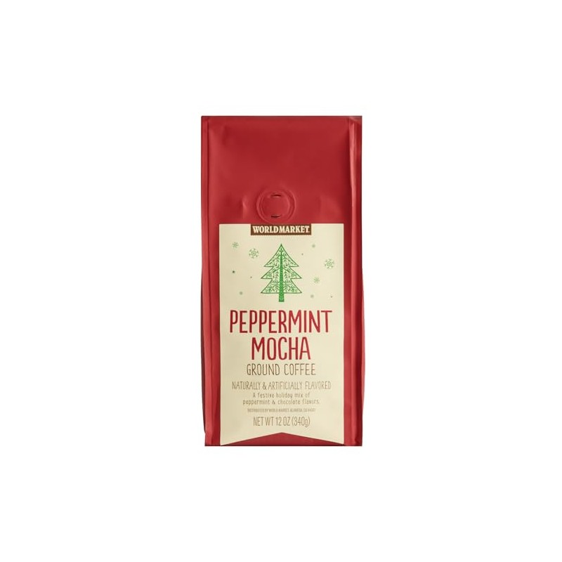 World Market Holiday Limited Edition Ground Coffee (Chocolate Peppermint, 1