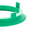 LST 4 x centring rings, spacer rings, green, for alloy