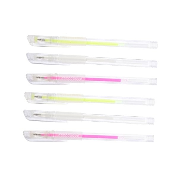 6pcs Eyebrow Mapping Pens Marking Tools for Precise Non-fading Practice