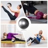 OMCGG 9 Inch Soft Pilates Ball, Small Exercise Ball with