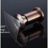 Zerodis Door Viewer Security Peek Peephole Optical Glass 220 Degree