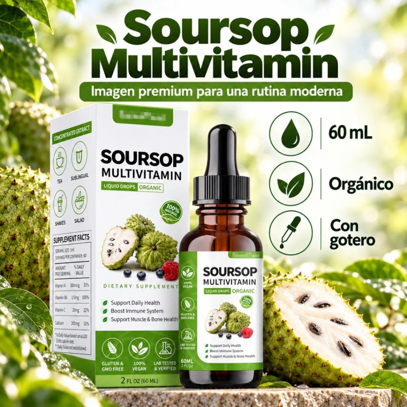 Soursop Daily Nutrition Organic Drops