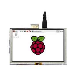 Padarsey - visualización táctil de 5 Pulgadas (800 x 480 TFT LCD, Interfaz HDMI, Compatible con Raspberry Pi 2B 3B 3B+ BB Black, plátano Pi Windows 10 8 7)