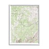 Stupell Industries Yosemite National Park and Wilderness Topographic Map Geography,