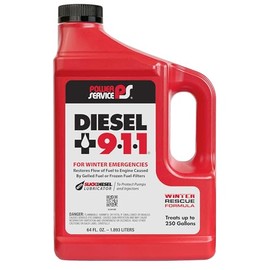 Power Service Diesel 9-1-1 Winter Rescue Formula 64 oz, Pack of 1