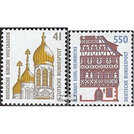 FRD (FR.Germany) 1687,1746 (complete.issue.) fine used/cancelled 1993/94 attractions (Stamps for collectors)