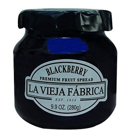 Mario Camacho La Vieja Frabrica Blackberry Premium Fruit Spread, 9.9 Fl Ounce (Pack of 8)