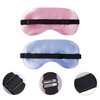 JK Home Thick, Set of 2, Eye Mask, Sleeping, Adjustable,