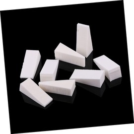 Baluue 48pcs Nail Sponge Make up for Face Foundation Puff Makeup Wedge Sponge Makeup Triangle Pad Gradient Nail Wedges Mini Powder Puff Makeup Sponge for Nail Art