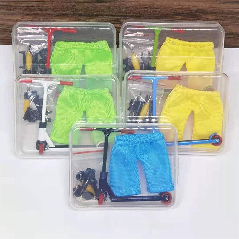 Finger Scooter Set Mini Finger Toys Grip and Tricks Finger