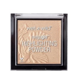 Wet N Wild MegaGlo - Polvo para resaltar, corona de flores doradas, 0.19 onzas líquidas