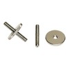 Tune-o-matic Bridge Height Adjusters 18mm Diameter M4 Thread - Nickel