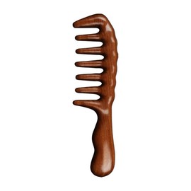 1 PCS Wide Tooth Comb Natural Wooden Hair Comb Sandalwood Comb Massage Comb Hair Comb for Men Hair Styler and Ladies Hair Hairstyle