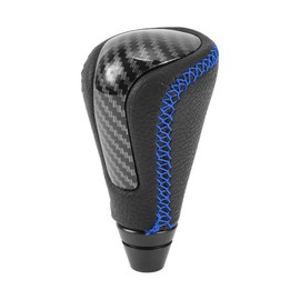 HOPESPANNER Automatic Gear Shift Knob for Lexus GS300 2006-2011 Plastic Faux Leather Automotive Gearbox Stick Shifter Lever Knob Black Blue