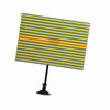Paintless Dent Repair Removal Tool Checking Reflector Line Board Yellow