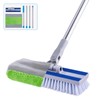 YONILL Scrub Mop Brush for Floors Cleaning, 2 in 1