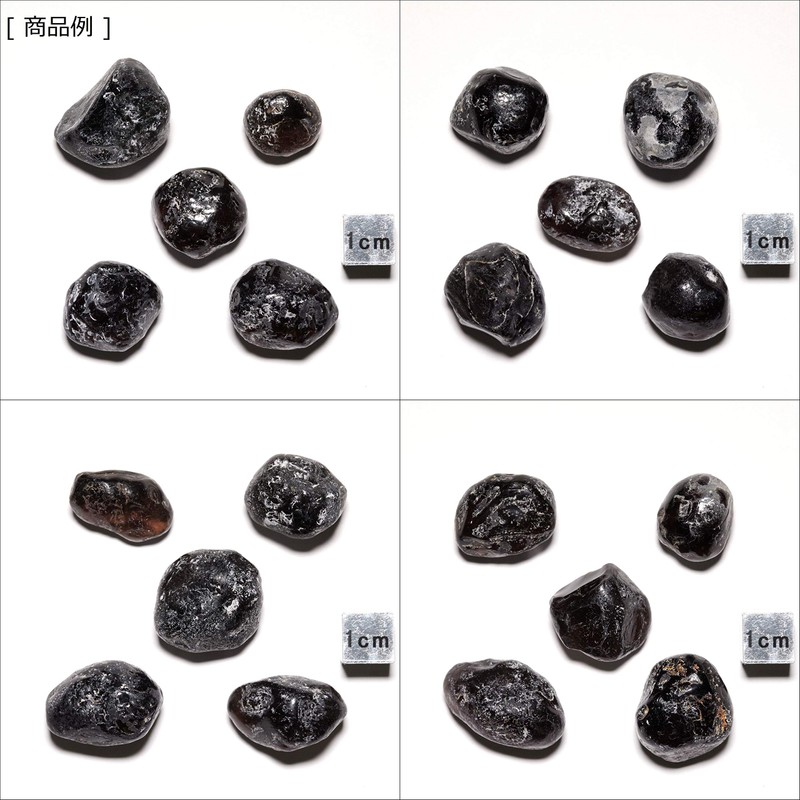 [N2 stone Natural] Natural mineral Apache tear (obsidian/apache's tear) /