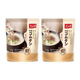 Dashida CJ Cow Bone Commtan Soup 11.5 oz (320 g) (1 serving portion type 20g x 16 pieces) x 2 packs (total 32 pieces)
