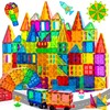 cossy 120Pcs Magnetic Tiles Magnetic 3D Building Blocks Set Educational