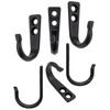 Fuxxer® Iron Hooks, Kitchen Hooks, Coat Hooks, 43 x 29