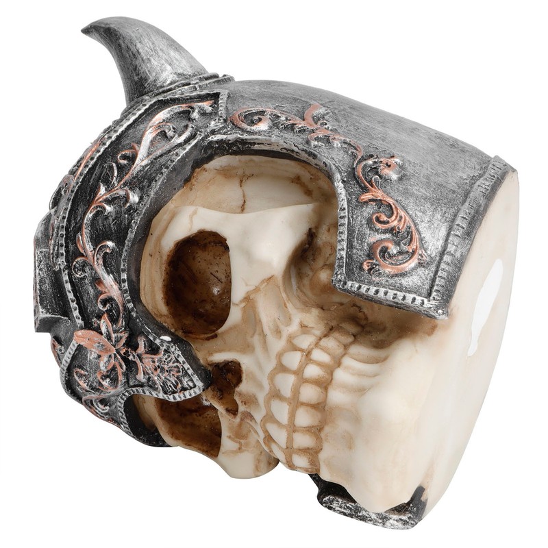 Resin Skull Craftwork Money Box Saving Pot Personality Furnishing Articles