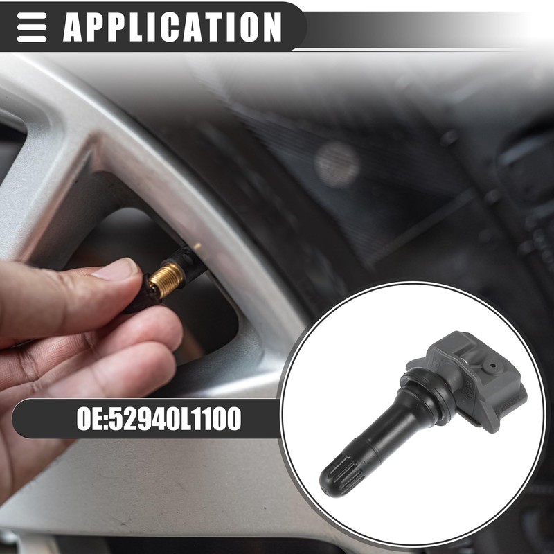 QUARKZMAN Programmed Tyre Pressure Sensor 433 MHz for Hyundai No.