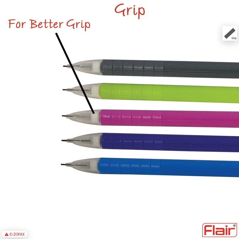 Flair 10 x 0.7mm Tango Mechanical HB Pencils Mixed Body