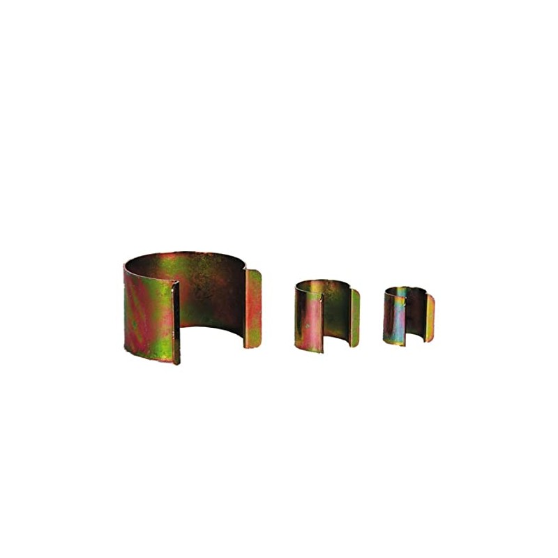 Generico Pack of 20 Steel Greenhouse Clips for Securing Tarpaulin