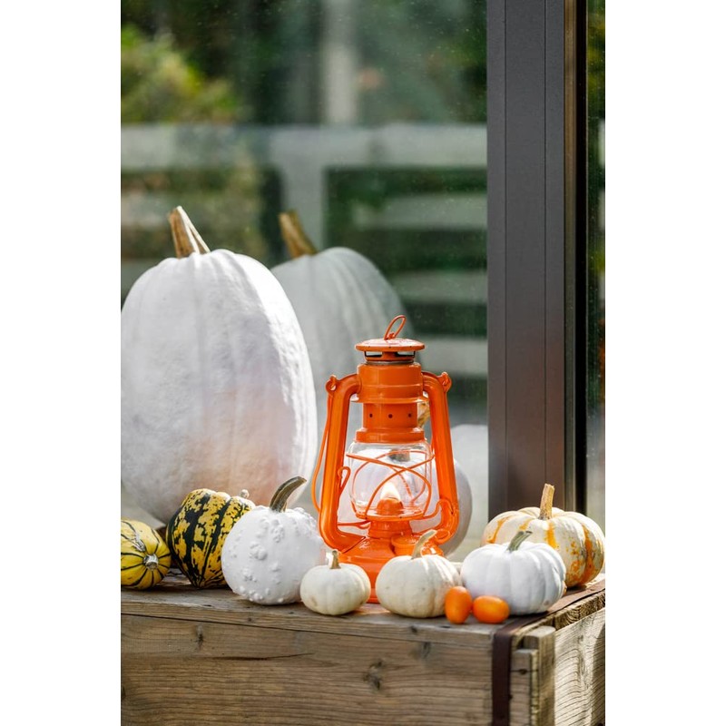 Petroleum Storm Lamp Feuerhand 276 Orange