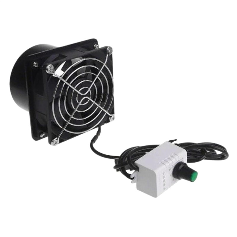 Bathroom Exhaust Fan - Fume Extractor - Mini Inline Booster