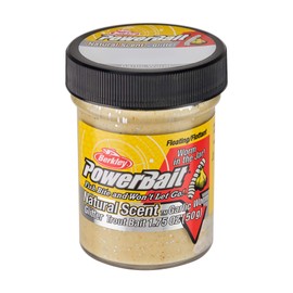 Berkley PowerBait Natural Glitter Trout Dough Fishing Bait , 1.8 oz, Tequila 'n Salt